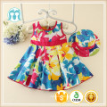 Hot Wholesale Korean Style Girl printed Dress Sweet Child Casual Dress Pretty Little Girls Clothes For Infants